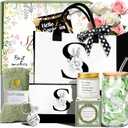 Awfrky Birthday Gifts for Women, Personalized Christmas Gift for Women, Monogrammed Initial Gift for Her Mom Grandma Teacher Wife Friend Daughter Sister Girlfriend, Get Well Thank you Gifts (S)
