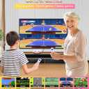 TIK-Tok Dance Mat Game for TV, Christmas Colors Wireless Plug and Play Wrinkle-Free & Non-Slip Electronic Dance Mats, Exercise Dance Pad with Camera for Kids and Adults, Boys & Girls Gifts Toy, Medium