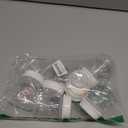 Nenesupply 4.7oz 6pc Wide Neck Breastmilk Storage Bottles Breast Pump Bottles Use on Pumping with Spectra S1 S2 Synergy Gold Breast Pumps Collection Replace Spectra Bottles for Pumping Wide Mouth