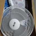 EZ-CHILL 16 Oscillating Pedestal Fan, 3-speed Options, 90-Degree Oscillating Head, Adjustable Height and Tilt, Powerful Air Flow, White, MTSP15-16AZ