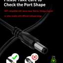 VHBW 42V Charger for Jetson Electric Bike, Compatible with Jetson Bolt, Bolt Pro, Adventure, Journey, Shadow, LX10, J5, J8 Bikes and for Jetson Eris, Ora Pro, Racer, Rhythm, Ryder Scooters