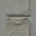 White Shirt Size 2XL, Beige Shirt Size XL, 2 Shirts