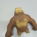 Stretchy Monkey Fidget Toy - Funny Brown Gorilla Stress Relief Toy, Squeeze and Decompress, Easter Gift for Kids and Adults