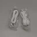 Smays 2-Pack 25ft USB to Micro USB Extension Power Cable Compatible for Wyze Cam, Oculus Go, Yi Home Camera, Kasa Cam Security Camera, White