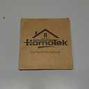 HOMOTEK Square Recessed Sliding Closet Door Finger Pulls, Inner Diameter 2-1/8 Inch(54mm), Flush Handles for Pocket, Barn Door Handles,Drawer pulls(Brushed Stainless Steel, 4 Pack)