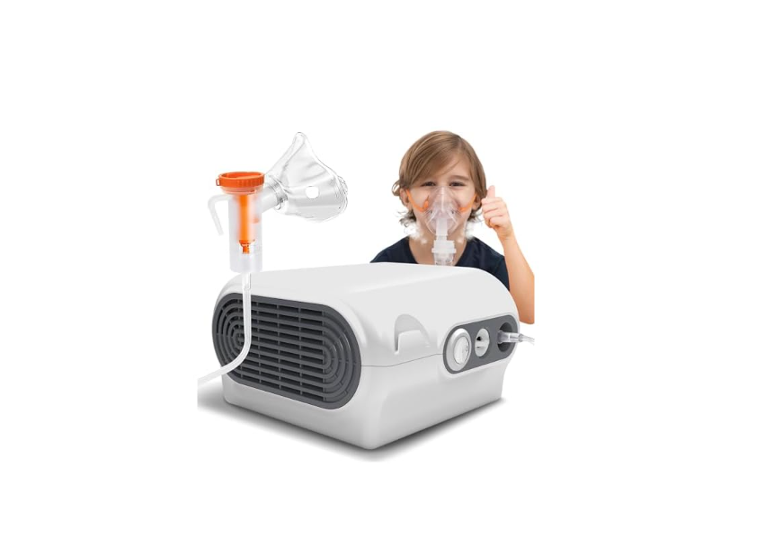 Nebulizer Machine for Adults and Kids, Compressor Nebulizer with Nebulizer Mask, Mouthpiece and Tubing for Home Use