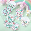 Breling 18 Pack Feeding Tube Pads Button Pad Gtube Button Covers Reusable g Tube Cutie Dinosaur Feeding Supplies for Kids Baby Breastfeeding Nursing Care (Dinosaur)