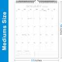 3 x 2026 Wall Calendar  18-Month Planner from January 2026 to June 2027, Stylish Monthly Planner for Home & Office Use (11"W x 14"H)