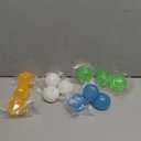 12 Pieces Glowing Sticky Balls, Very Elastic Squishy Balls That Glow in The Dark and Stick to The Ceiling, Ceiling Balls Great for Children's Parties, Stress Relieving Balls for Stress and Anxiety .