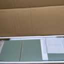 FOTOSOK 8-Tier Media Tower Rack, 11.6 X 9.3 X 70.9 Inches CD DVD Slim Storage Cabinet with Adjustable Shelves, Tall Narrow Bookcase Display Bookshelf for Home Office, Green