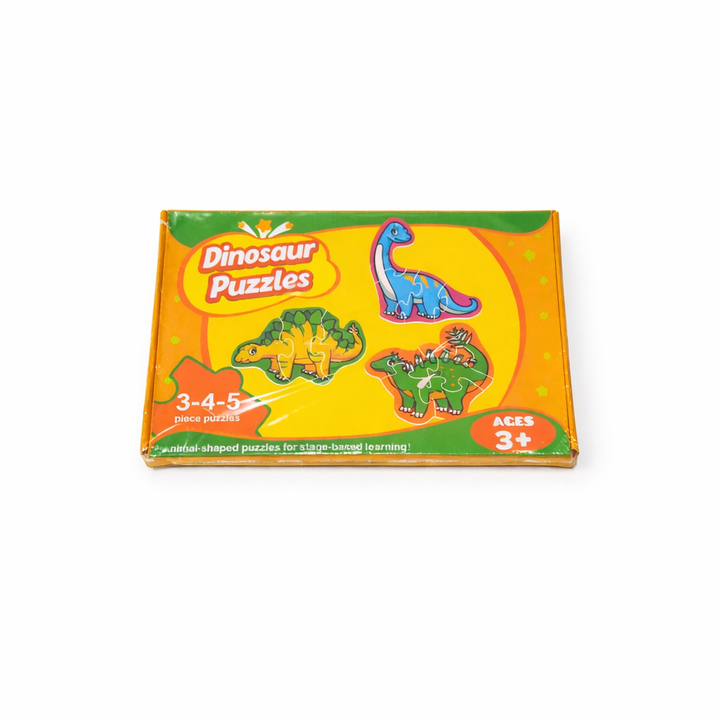 Quilinz 9 Packs Large Piece Jigsaw Puzzles for Toddlers 13,Kids Wild Animal Puzzle Ages 35,Baby Farm Dinosaur Puzzle,Preschool Educational Montessori Toys for 3 Year Old,Kindergarten Matching Puzzle