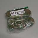 K KomForme Girl's Bow Mary Jane Dress Shoes Ballet Princess Flats with Rhinestone Strap for Party Wedding School, Toddler/Little Kid/Big Kid Gold Glitter, Size: 11 Little Kid