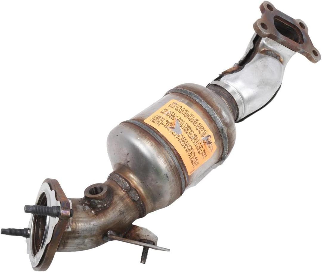 GM Genuine Parts 23355681 Driver Side 3-Way Catalytic Converter with Flanges, Brace, Gasket, and Studs