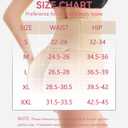 Tummy Control Shapewear Thong for Women Body Shaper No Show Panties (XL)