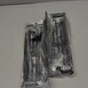 4 Pack Magnetic Spice Rack Organizer for Refrigerator and Oven, Black Fridge Organizers and Storage for Kitchen