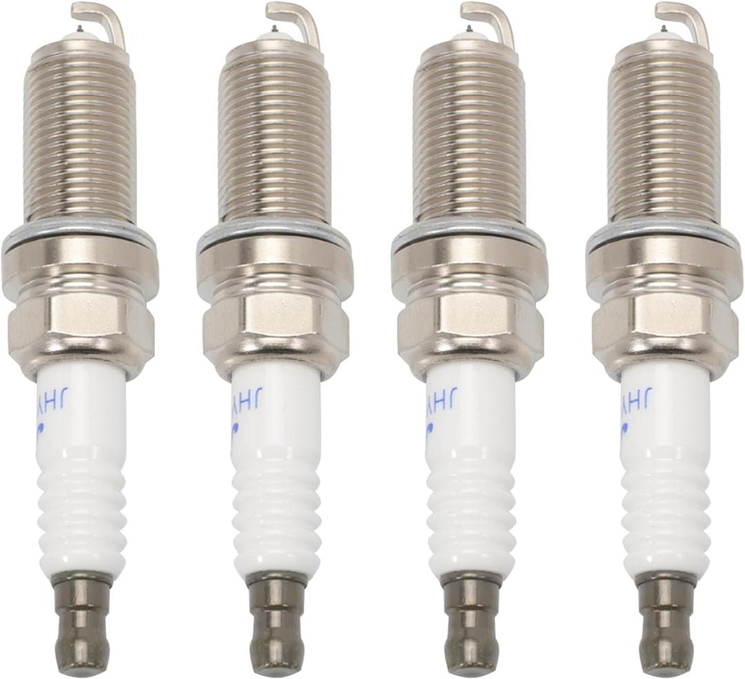 91970 Iridium Platinum Spark Plugs Compatible with Equinox 2018-2020, Malibu 2016-2020, Cruze 2016-2019 Terrain 2018-2020 Encore 2016-2019, 1.4L 1.5L 1.6L, Pack of 4 Replacement 91970 ILNAR8B7G