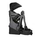 ClevrPlus Deluxe Adjustable Baby Carrier Outdoor Hiking Child Backpack Camping (Grey)