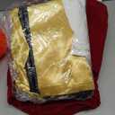 Mannice Santa Claus Costume for Men 9PCS, Christmas Santa Costume Adult Deluxe Santa Suit Professional Santa Outfit (XX-Large, Wine Red)