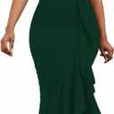 TDiooCor 2026 Women's Sexy Elegant Formal Dress Sleeveless Wedding Guest Bride Dresses, 2XL