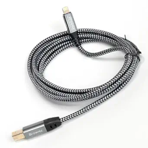 Lighting to MIDI Cable USB OTG Type B Cable for Select iPhone, iPad Models for Midi Controller, Electronic Music Instrument, Midi Keyboard, Recording Audio Interface, USB Microphone 6FT