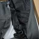 Washable Orthopedic Large Dog Bed - Removable Orthopedic Foam Dogs Beds with Bolsters Waterproof Large Dog Bed and Non-Slip Bottom Extra Large Dogs Beds Sofa (Dark Grey)