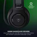 Turtle Beach Atlas 200 Wired Multiplatform Gaming Headset for Xbox, PlayStation, PC w/ 3.5mm Wired Connection - 50mm Nanoclear Drivers, Flip-to-Mute Mic, Memory Foam Cushions - Black