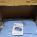 48 in. x 54 in. D 18 ft. Round Blue Standard Gauge Overlap Liner