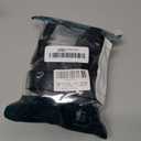 CHWM Square Chair Leg Protectors for Hardwood, 16Pcs Silicone Chair Legs Caps to Prevent Floor from Scratches and Reduce Noise, Easy to Move,(1.5 Inch Black).