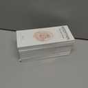 10 x Semi Cured Gel Nail Strips|Works with Any UV/LED Lamps|20 Pcs Gel Nail Stickers|Long-Lasting Two Weeks and Easy to Apply & Remove|White Winter