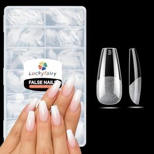 Medium Coffin Gel Nail Tips, 504pcs Soft Gel Pre-Shaped Acrylic Fake Nails, Half Matte Full Cover Clear Press on Flase Nail Tips for Extension Nail Manicure Home DIY 12 Sizes Gelly Tips Medium Coffin Gel Nail Tips, 504pcs Soft Gel Pre-Shaped Acrylic Fake Nails, Half Matte Full Cover Clear Press on Flase Nail Tips for Extension Nail Manicure Home DIY 12 Sizes Gelly Tips