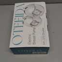 Hands Free Breast Pump Wearable MY-375 - Strong Suction, Low Noise, Wearable Breastfeeding Pump with 4 Mode &12 Levels, Portable Electric Breast Pump 24mm - 19/21/Insert/Flange, 2 Pack (White)