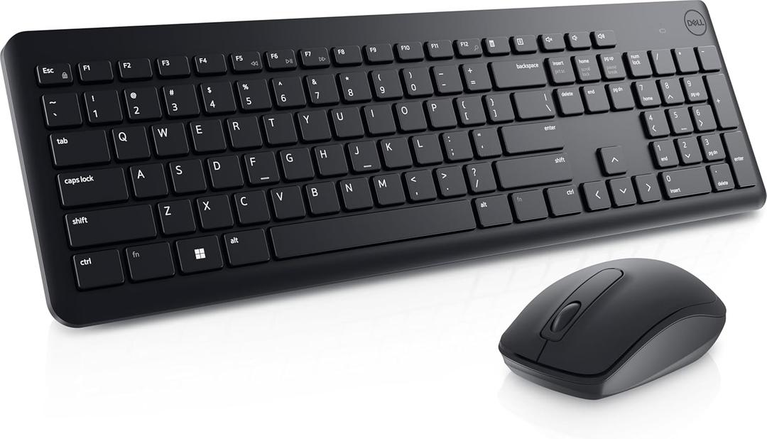 Dell KM3322W Keyboard and Mouse (Black)