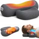 Yunari 3-in-1 Rechargeable Neck Massager Pillow with Heating & Traction, 2026 Latest Patented Ergonomic Cervical Pillow for Deep Tissue Neck Pain Relief, Shoulder & Neck Hump Corrector for Women, Men