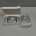 Egg Slicer for Hard Boiled Eggs, Stainless Steel Wire, Heavy Duty Aluminum Egg Cutter Dishwasher Safe for Egg Strawberry Soft Fruit (Silver), Pack Of 2