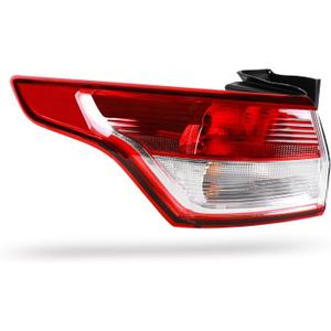 Tail Light Outer Compatible with 2013-2016 Ford Escape Left Driver Side Taillight without Bulb Replace CJ5Z13405B