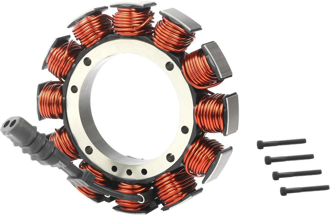 29970-88D Stator Assembly Fit For Harley Davidson 1990-1999 Softail Series, 1991-1998 Dyan Series, 1990-2000 FXR All Condition, 1990-1996 Touring Series(Except EFI Condition)