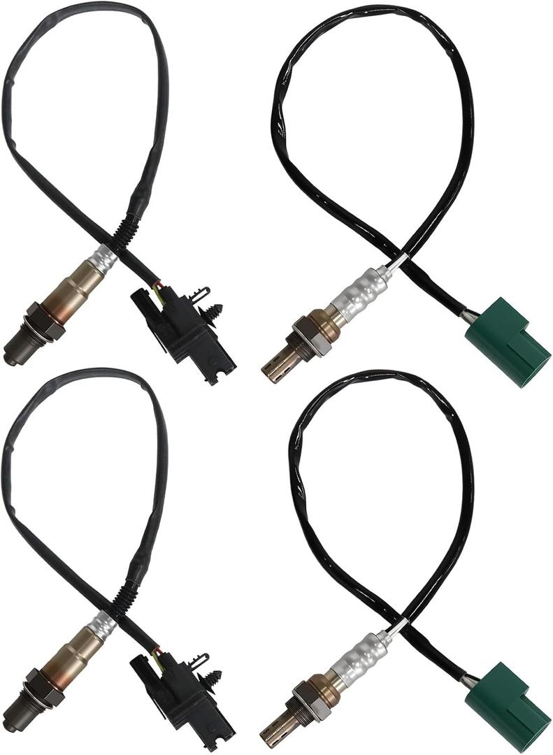 2004-2010 O2 Oxygen Sensors Upstream Downstream Compatible for Nissan 350Z, Altima, Maxima, Quest 2005-2009, Infiniti FX35, G35 3.5L V6, 4.5L V8 2004-2010, Replace 234-5060 234-4301