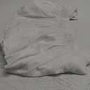 Biscaynebay Wrap Around Bed Skirts for Twin & Twin XL Beds 12" Drop, White Adjustable Elastic Dust Ruffles Easy Fit Wrinkle Resistant Silky Luxurious Fabric Machine Washable