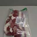 Mr. Pen- Christmas Tree Skirt 48 inches, Sparkling Black Sequin with White Faux Fur Christmas Tree Skirts