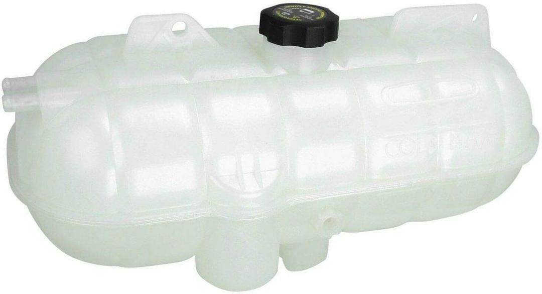 Coolant Reservoir Bottle Tank & Cap Fit for 2004 2005 2006 2007 2008 2009 Freightliner Century Class Columbia Front