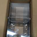 2 Pcs Bathroom Toilet Wall-Mounted Wet Wipes Dispenser Kitchen Wipes Wall Mount Storage Box (Light Gray)