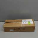 LANTEFUL 10 Tiers Tall Shoe Rack 20-25 Pairs Boots Organizer Storage Sturdy Narrow Shoe Shelf for Entryway, Closets with Hooks, Brown (10 Tier-68" High-17" Wide)