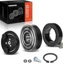 A-Premium Air Conditioner AC Compressor Clutch Kit Compatible with Ford F150, F250/F350 Super Duty, Mustang, Crown Victoria, Excursion, Thunderbird & Lincoln Town Car, Mark LT & Mercury Cougar