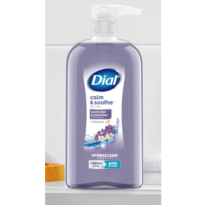 Dial Body Wash, Calm & Soothe Lavender & Jasmine Scent, 23 fl oz, Pack of 1