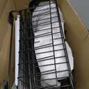 Miyawell 3-Tier Rolling Pantry Cart with Wheels, Stackable Wire Storage Floor Organizer for Kitchen Pantry Snack Shelves, Fruit Basket Stand, Vegetable Storage Rack for Food Snacks Onion Potato (3 Tier-black (1 Pack))