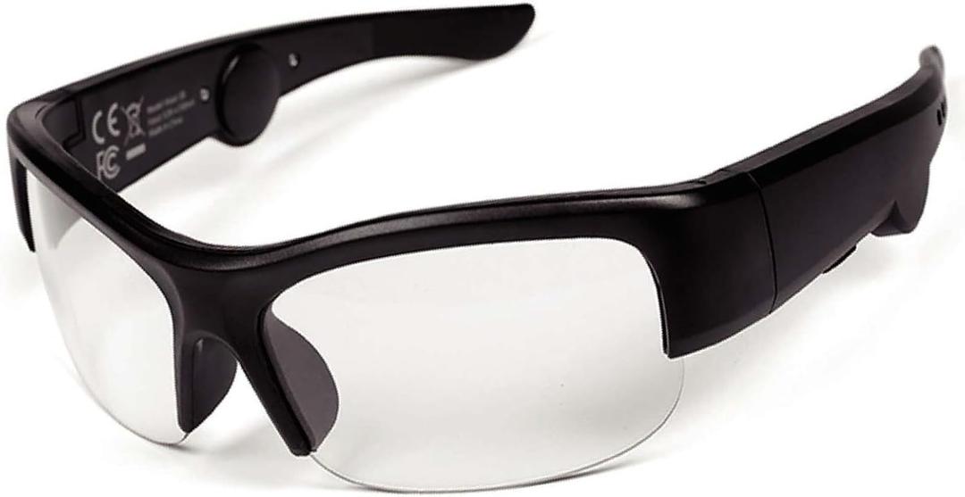 5BC Bluetooth Safety Glasses for Work Audio Smart Glasses with Mic and Speaker Listen Music and Calls, Clear Lens
