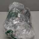 Artificial Christmas Garland, Real Touch Norfolk Snow Pine Garland, Winter Greenery Garland for Table, Mantle, Staircase, Wall, Front Door, Porch, Indoor, Outdoor Christmas Decorations, 2 Pcs