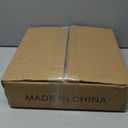 Capslpad Wood Beaded Flush Mount Ceiling Light Antique Rustic Mini Chandelier 3-Light White Boho Light Fixture for Dining Room,Nursery Room,Bedroom,Girl Room,Hallway,Entryway,Passway