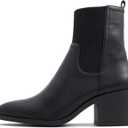 Call It Spring Women's Theronn Ankle Boot (6.5, Black)