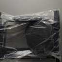 Heavy-Duty Bariatric Bedside Commode, Black
